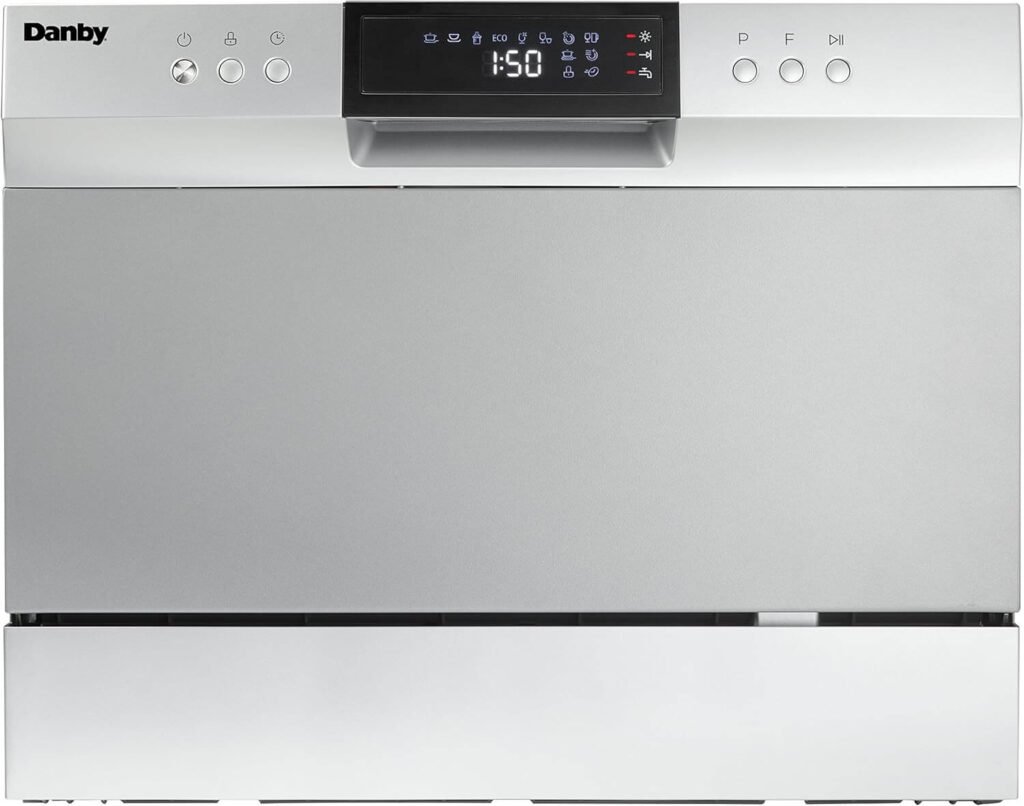Best Portable Dishwasher for Small Kitchens Danby DDW631SDB 1