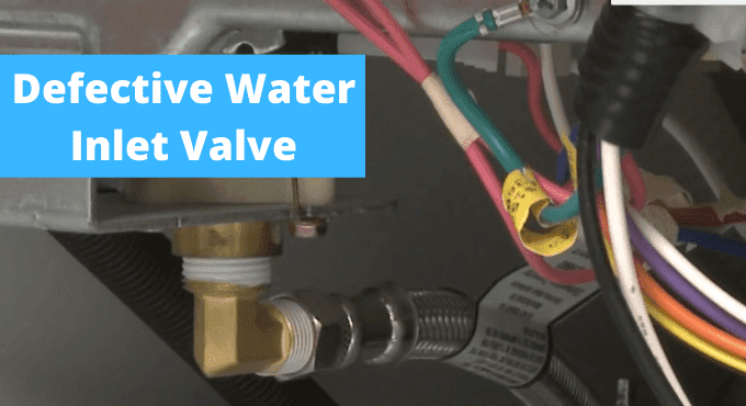 Defective Water Inlet Valve