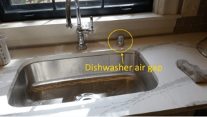 dishwasher air gap