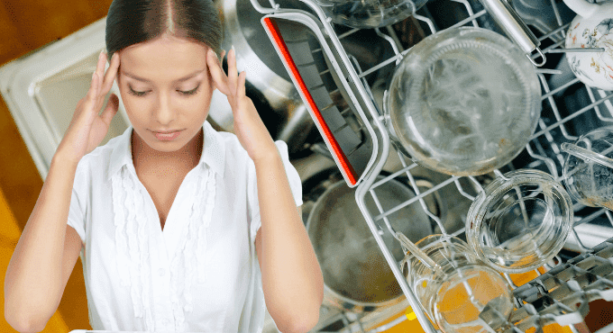 dishwasher not washing