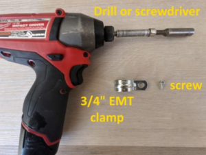 drill and emt screw