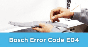 Bosch Error Code E04