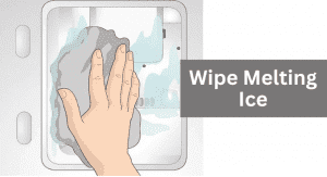 Wipe Melting Ice